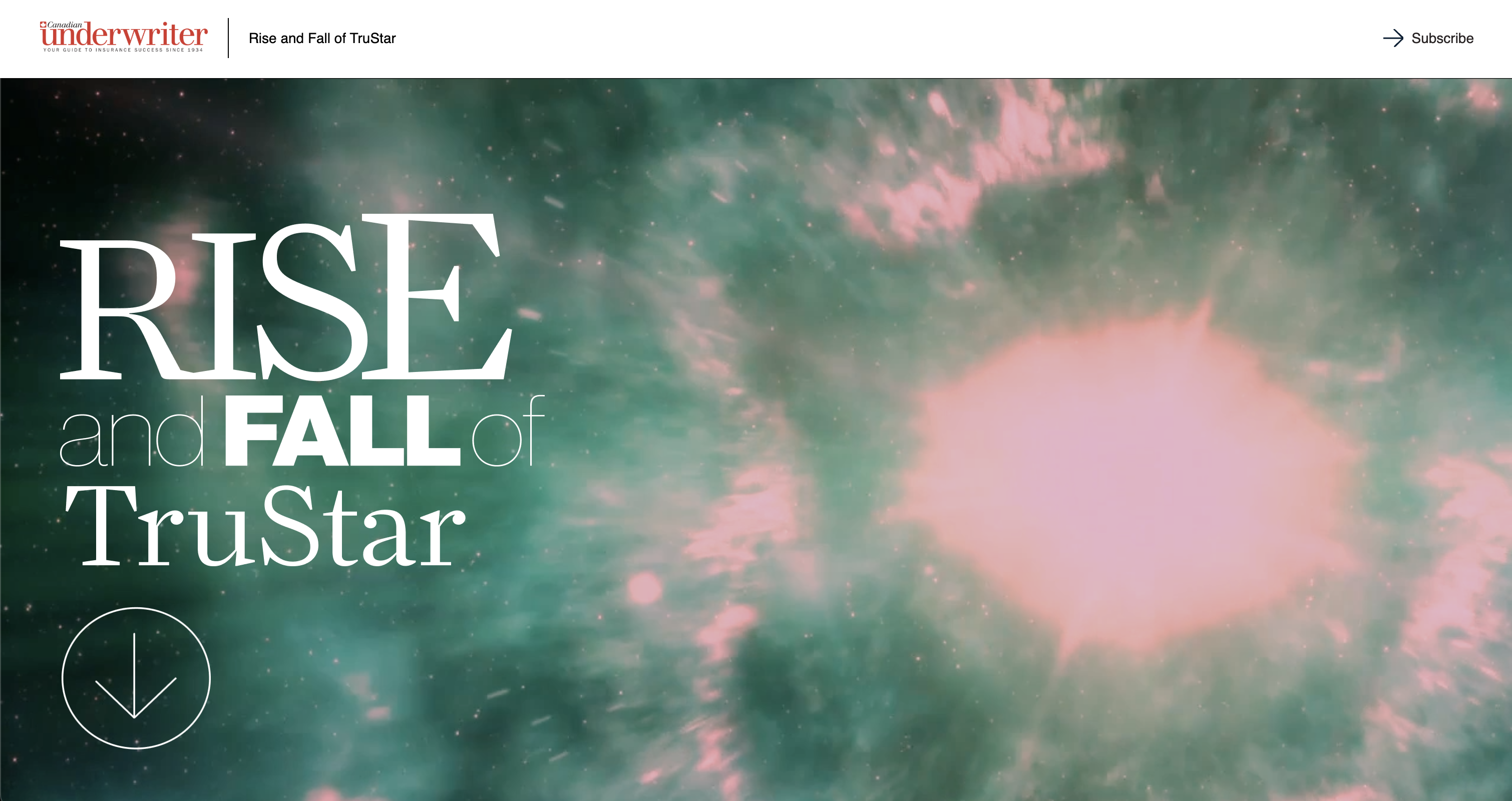 TruStar Rise and Fall interactive journalism